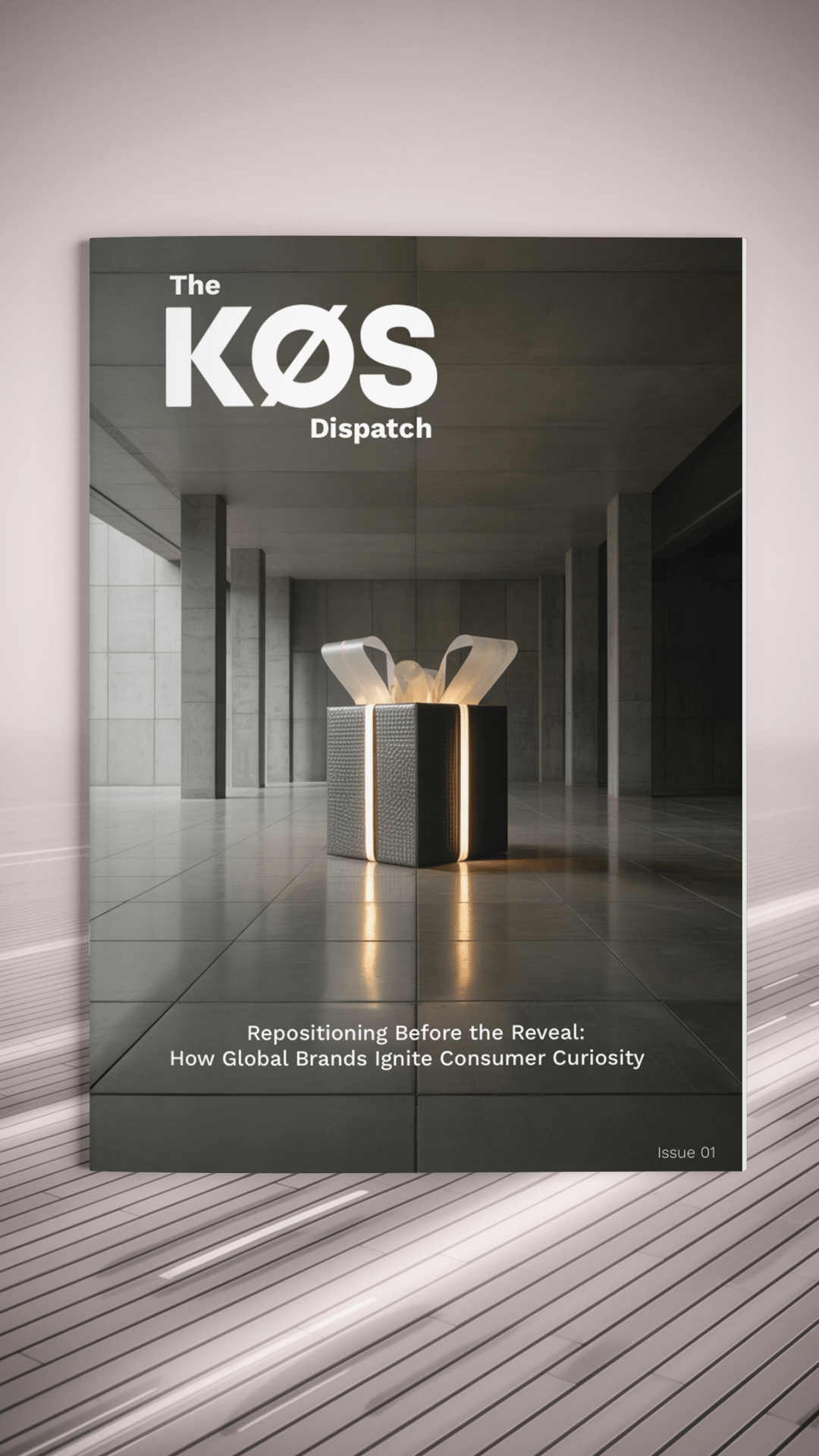 The KØS Dispatch Issue 01 cover · Position Before You Launch