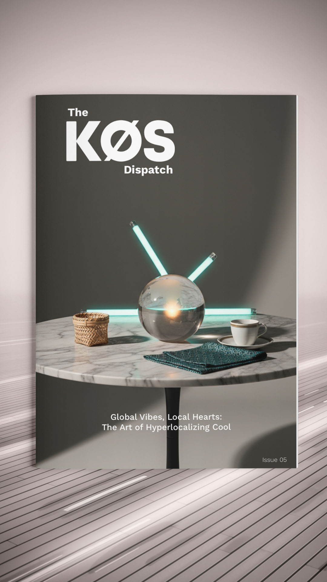 The KØS Dispatch Issue 05 cover · Global Vibes, Local Hearts